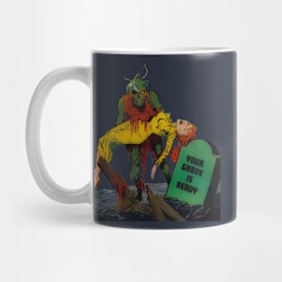 Your grave is ready! Mug